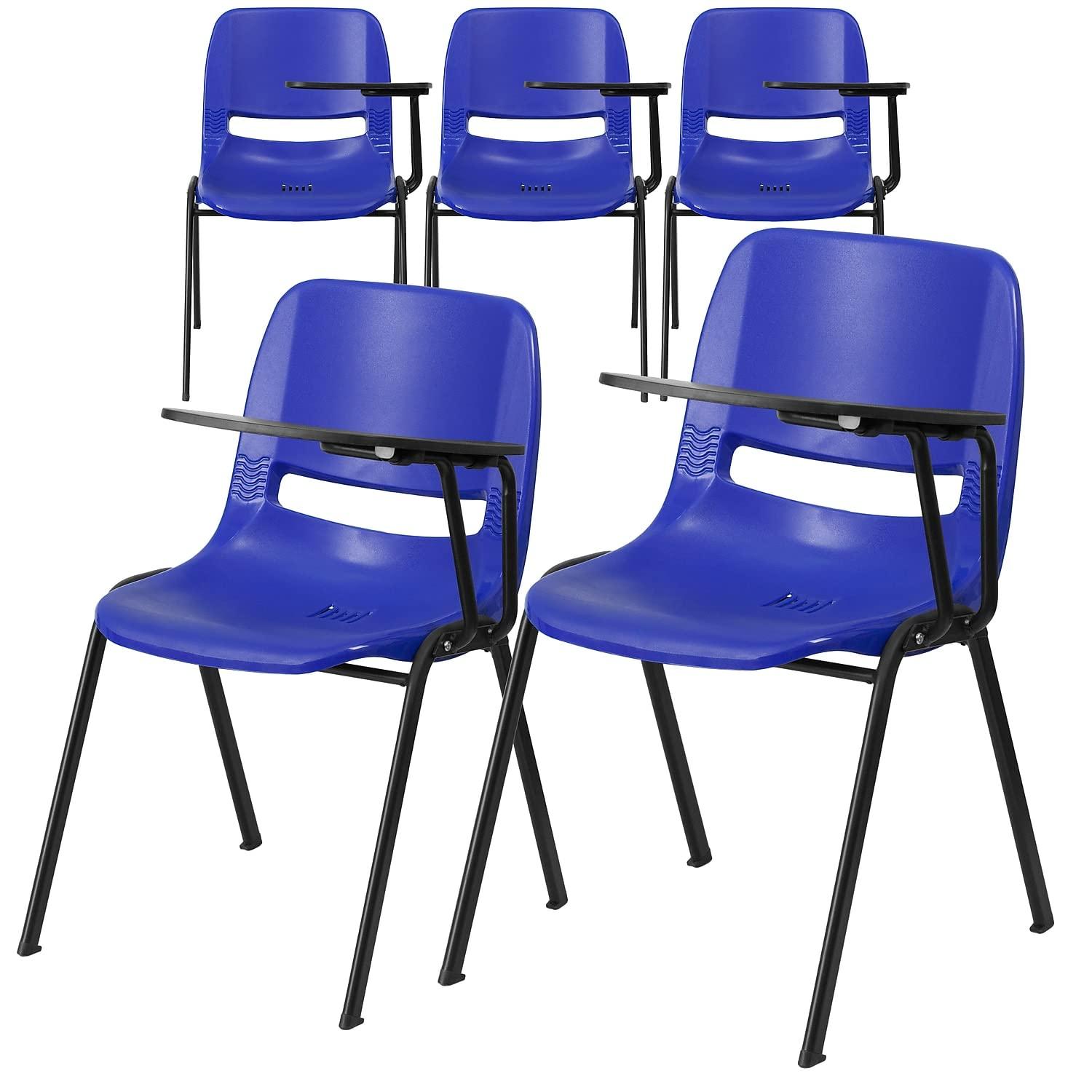 Flash Furniture Keaton Plastic Stacking Shell School Chairs by Flash Furniture (Set of 5)