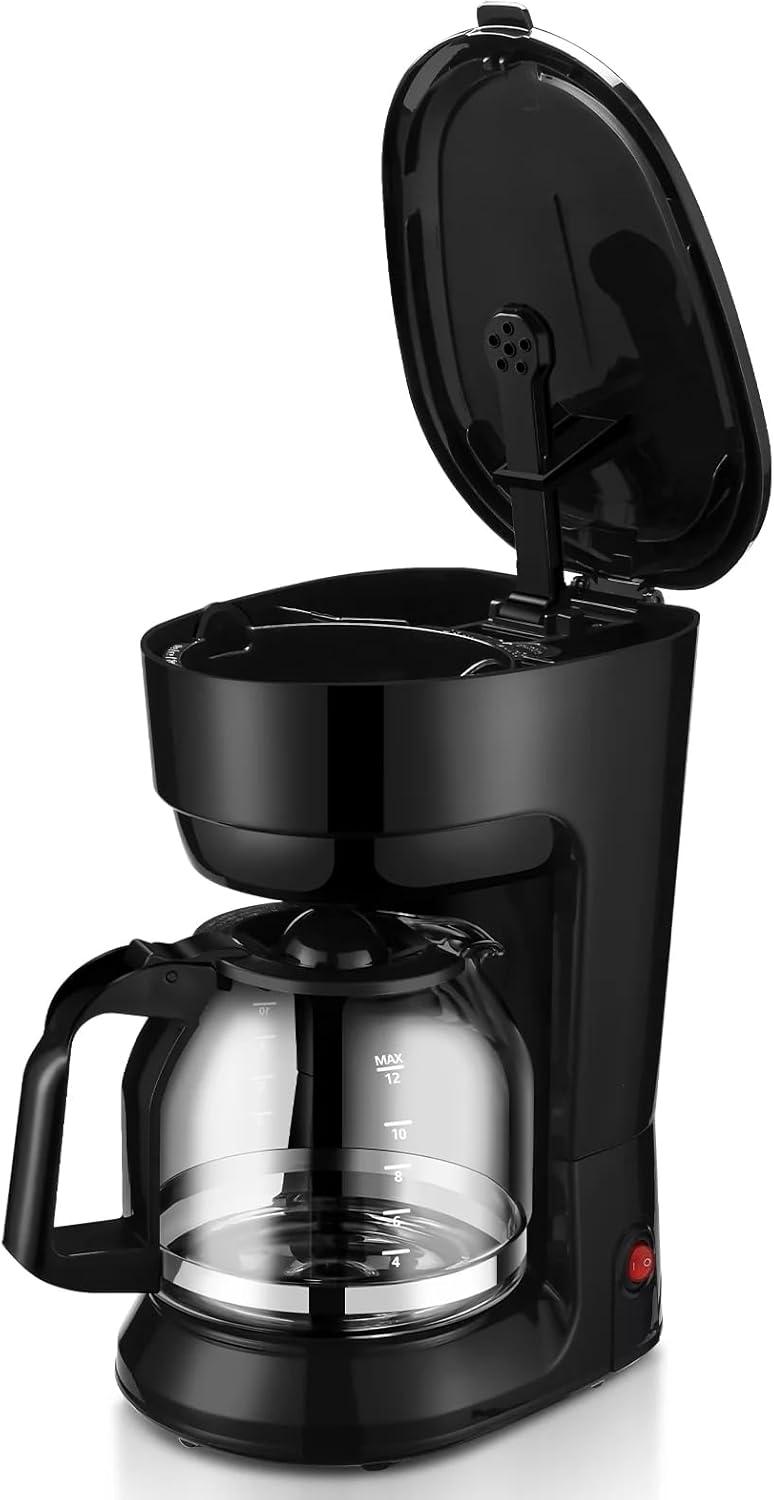Mainstays Black 12-Cup Drip Coffee Maker
