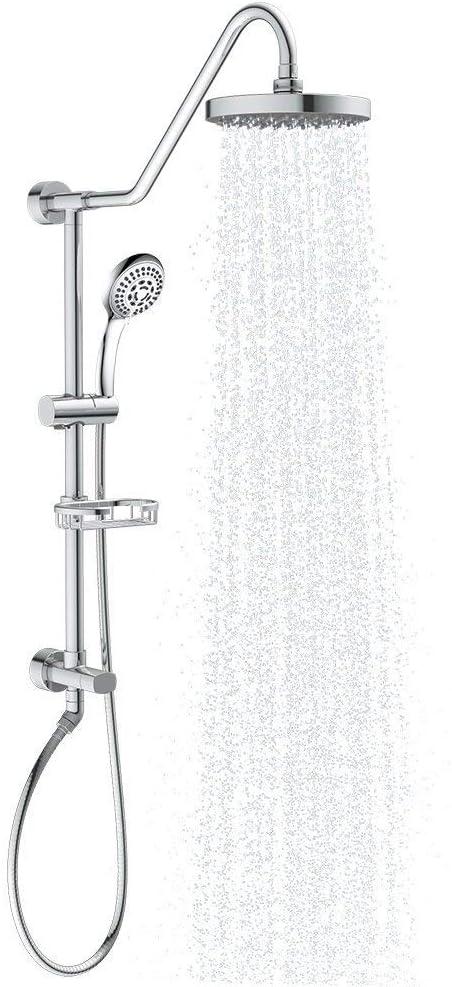 Kauai Rain Shower Head with Handshower