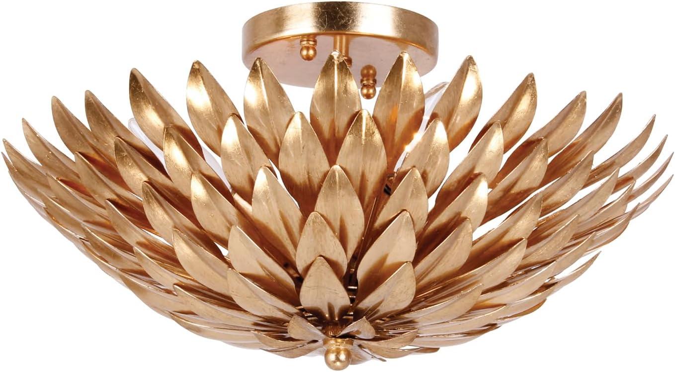 Crystorama Lighting - Four Light Ceiling Mount - Ceiling Mount - Broche - Four