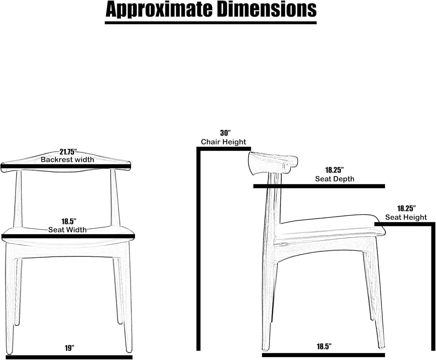 George Oliver Keniston Farmhouse Real Solid Wood Cushion Padded Open Wooden Dining Chair (Set of 2)