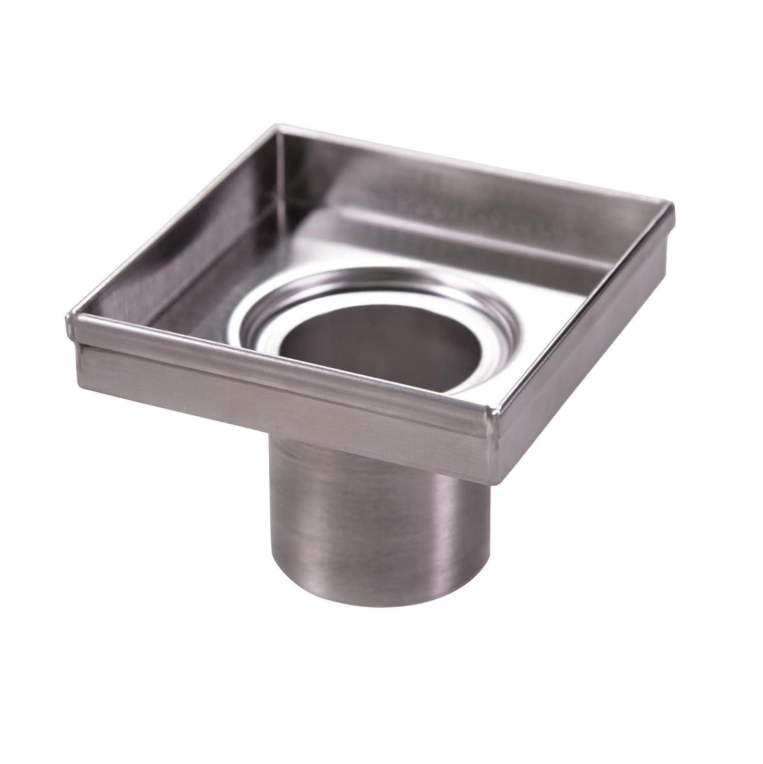 Design House 542852-SS Grid Shower Drain