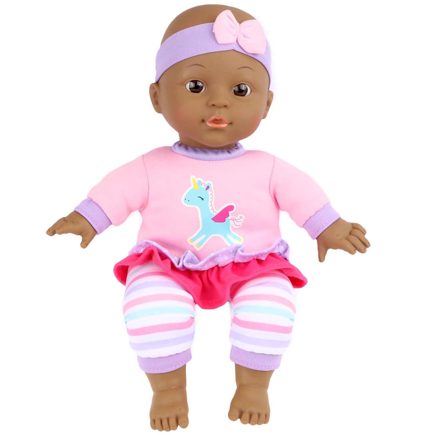 Dream Collection: Gigo 12" Baby Doll Care Gift Set with Stroller