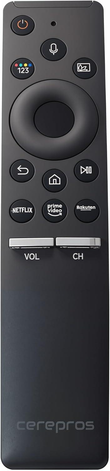 Replacement Remote Control for Samsung Smart-TV LCD LED UHD QLED TVs, with Netflix, Prime Video Buttons