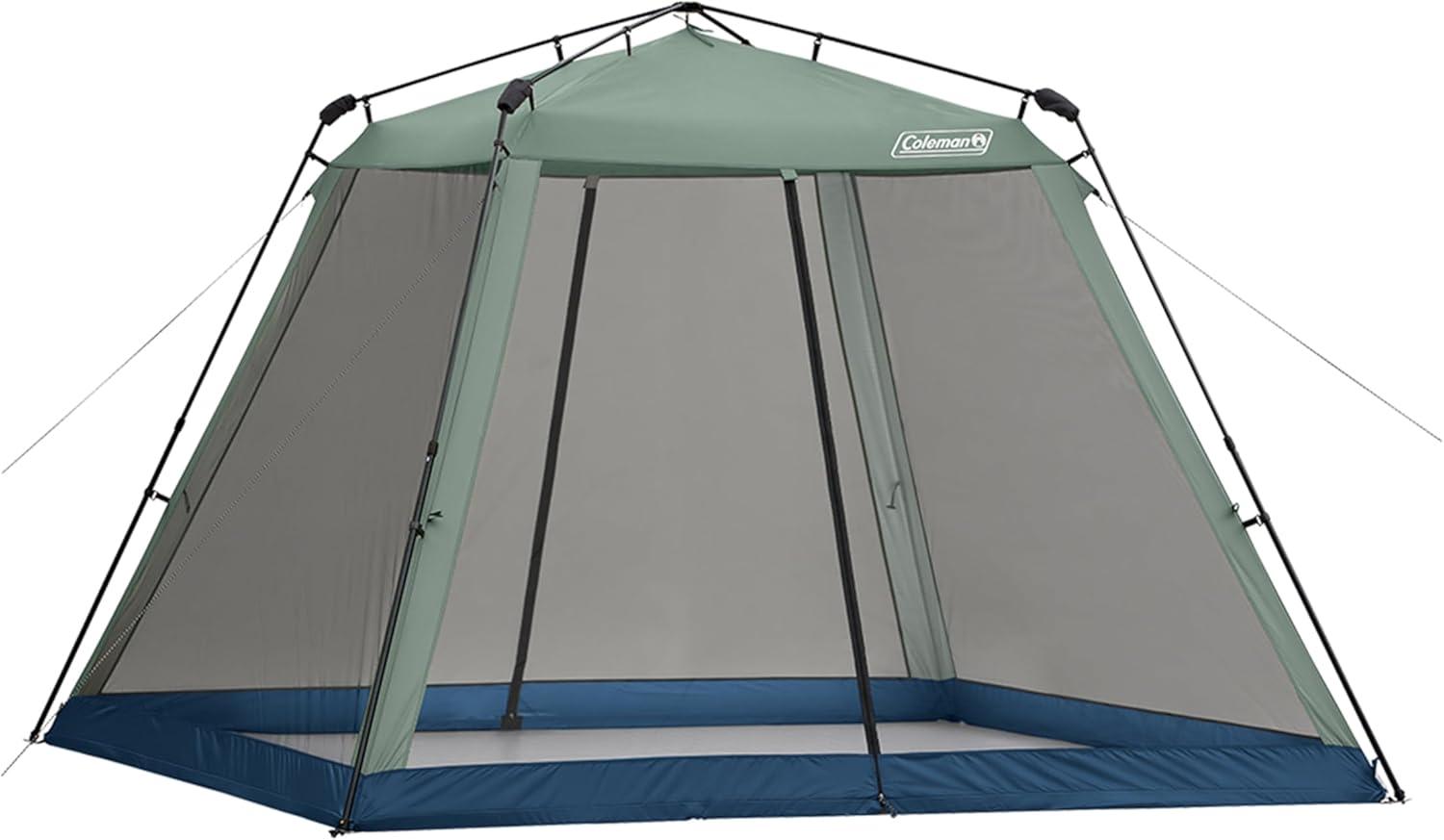 Coleman 10" x 10" Skylodge Instant Screened Shelter Canopy Tent - Green