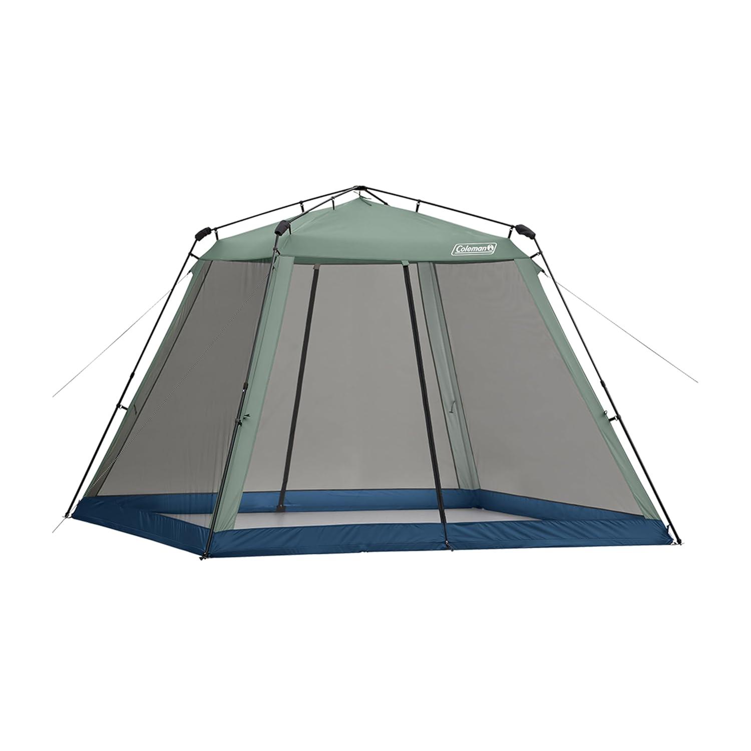 Coleman 10" x 10" Skylodge Instant Screened Shelter Canopy Tent - Green