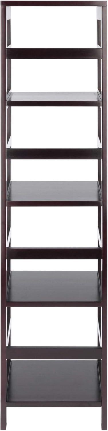 55" 4 Section Narrow Bookshelf Espresso - Winsome