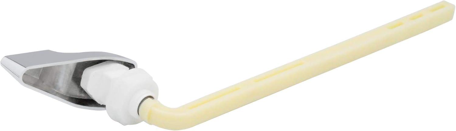 Avalon Toilet Handle Tank Lever With Adjustable Plastic Arm Replacement Kit , Single Flush Action, Adjustable Toilet Lever, Front Mount Handle, Polished Chrome, 9 Inch, For Mansfield Lever
