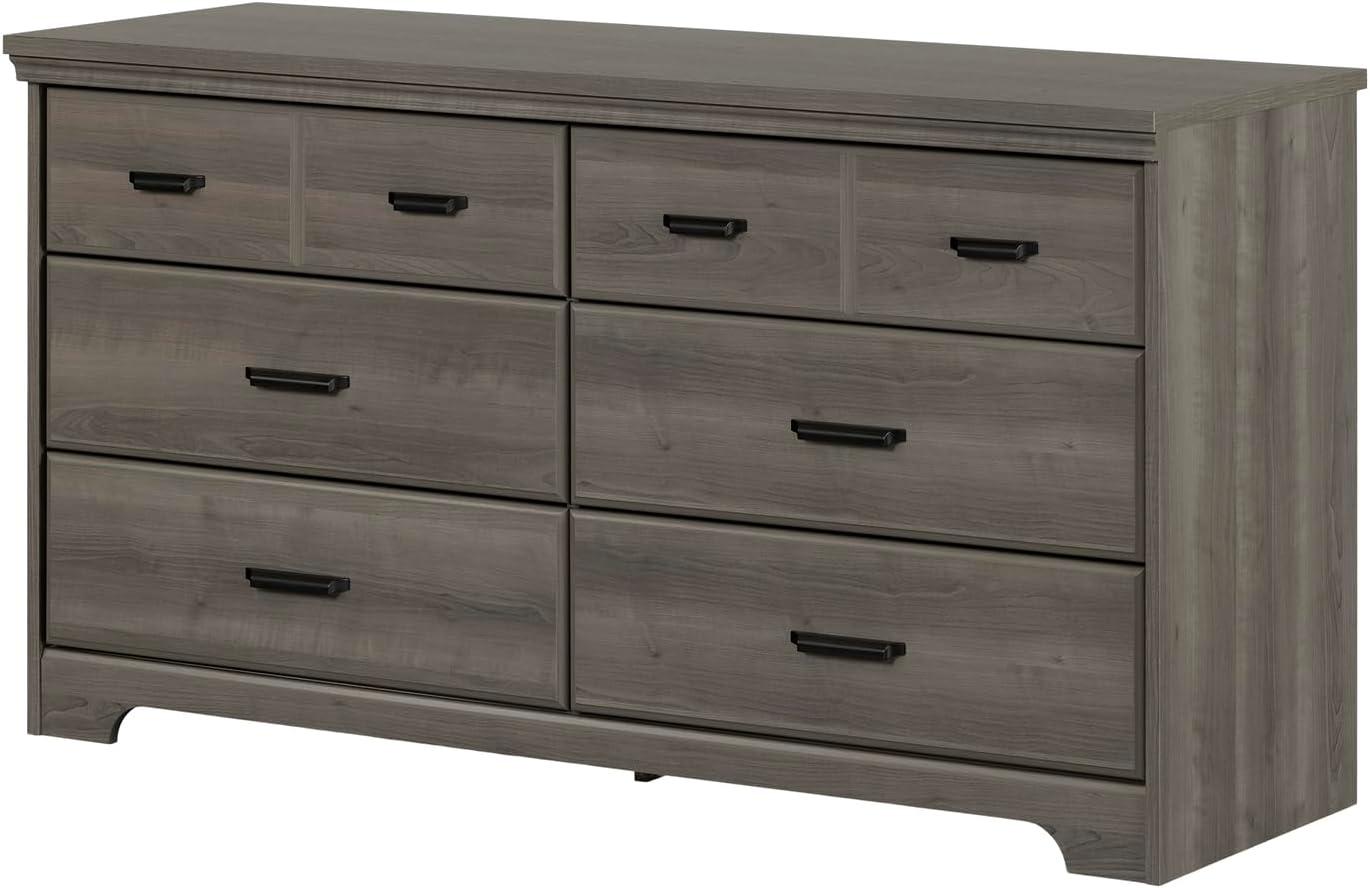 Versa 6 Drawer Double Dresser