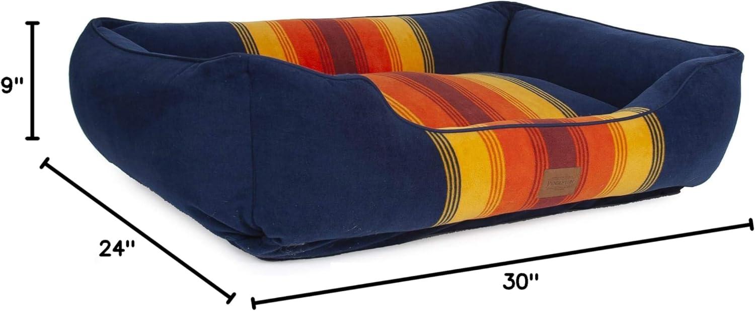 Grand Canyon Striped Pet Bed
