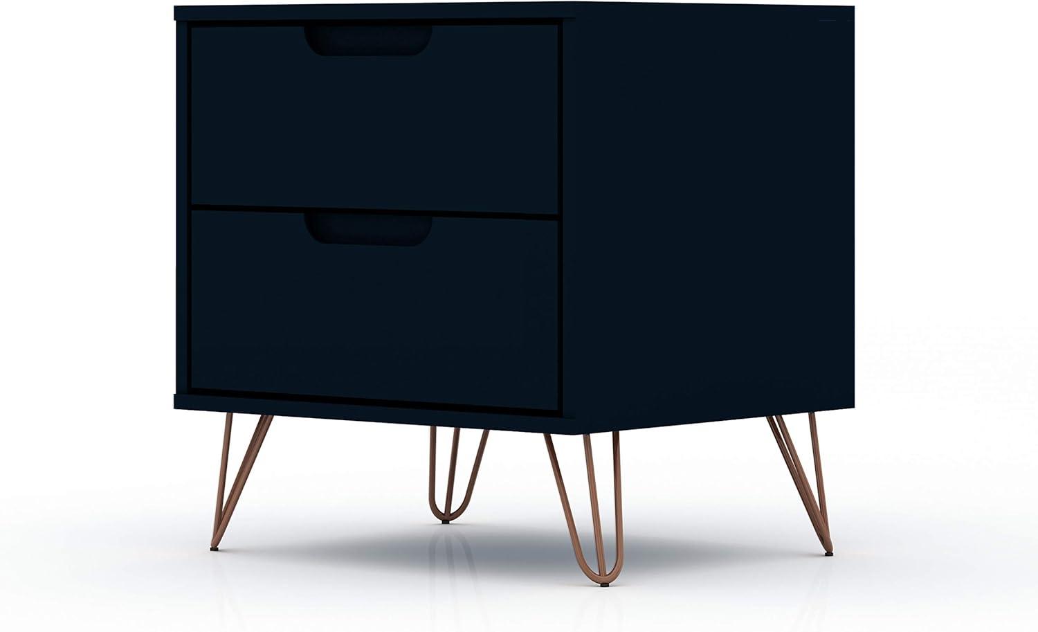 2.0 Rockefeller Nightstand - Manhattan Comfort