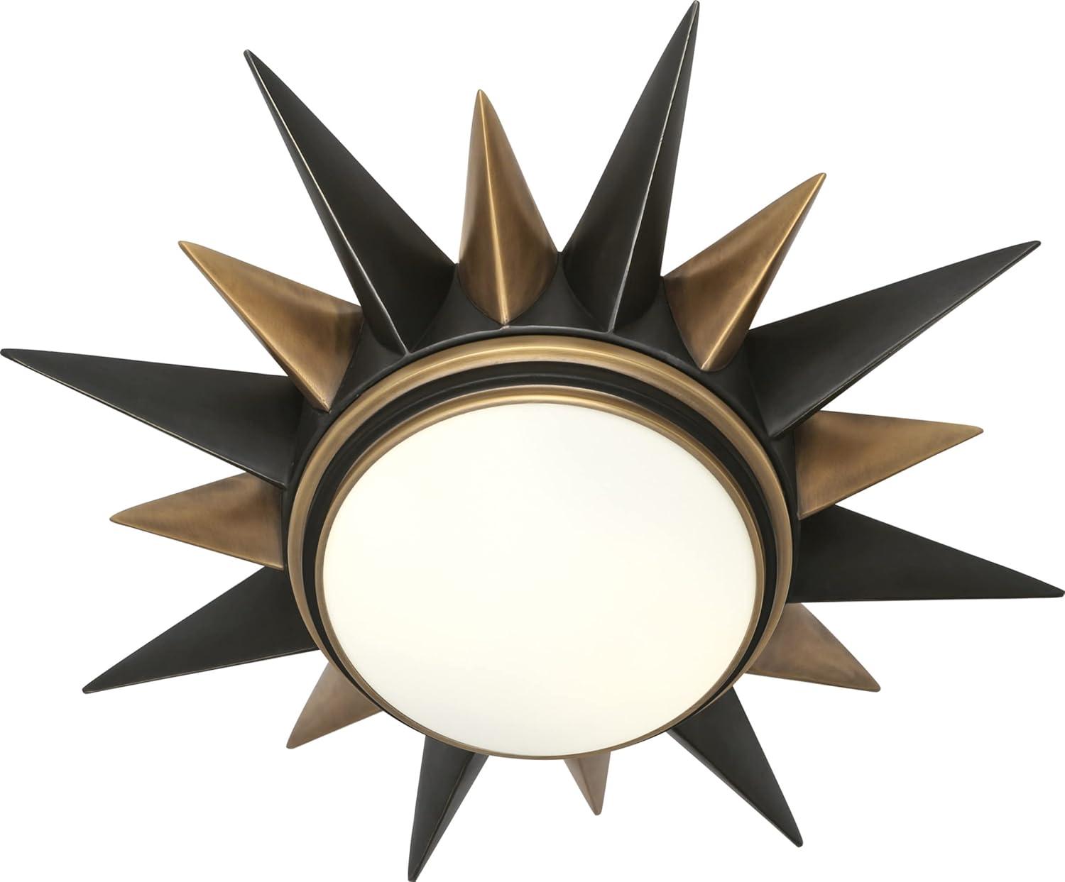 Cosmos Glass Flush Mount