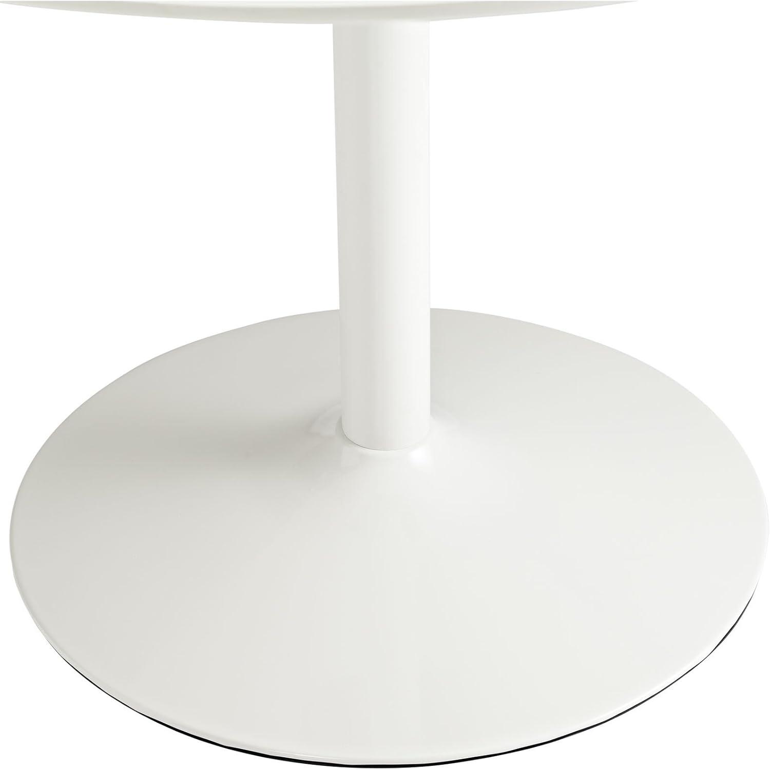 Modway The Revolve White Dining Table