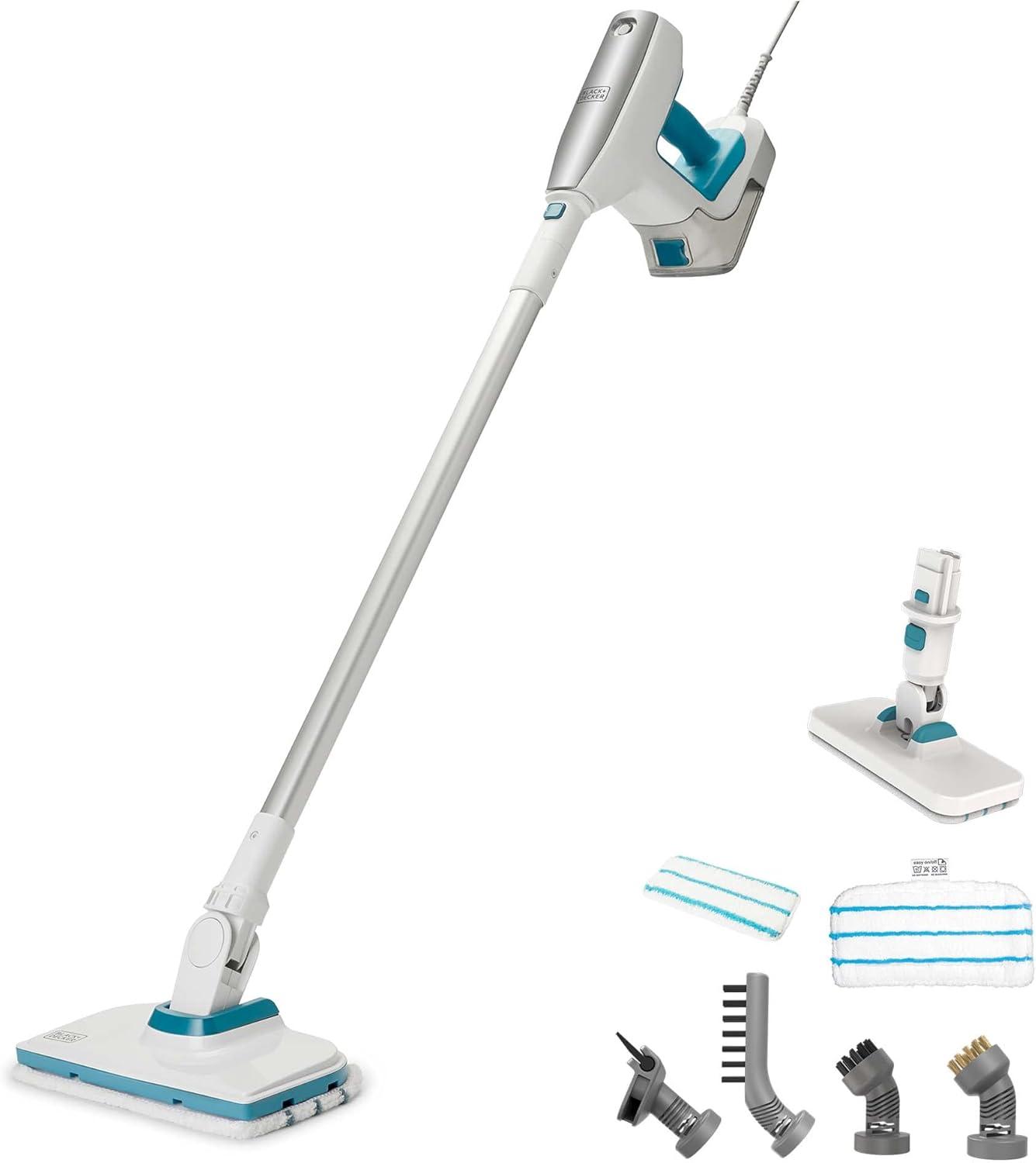 BLACK+DECKER Steam Cleaning Multipurpose System with 6 Attachments