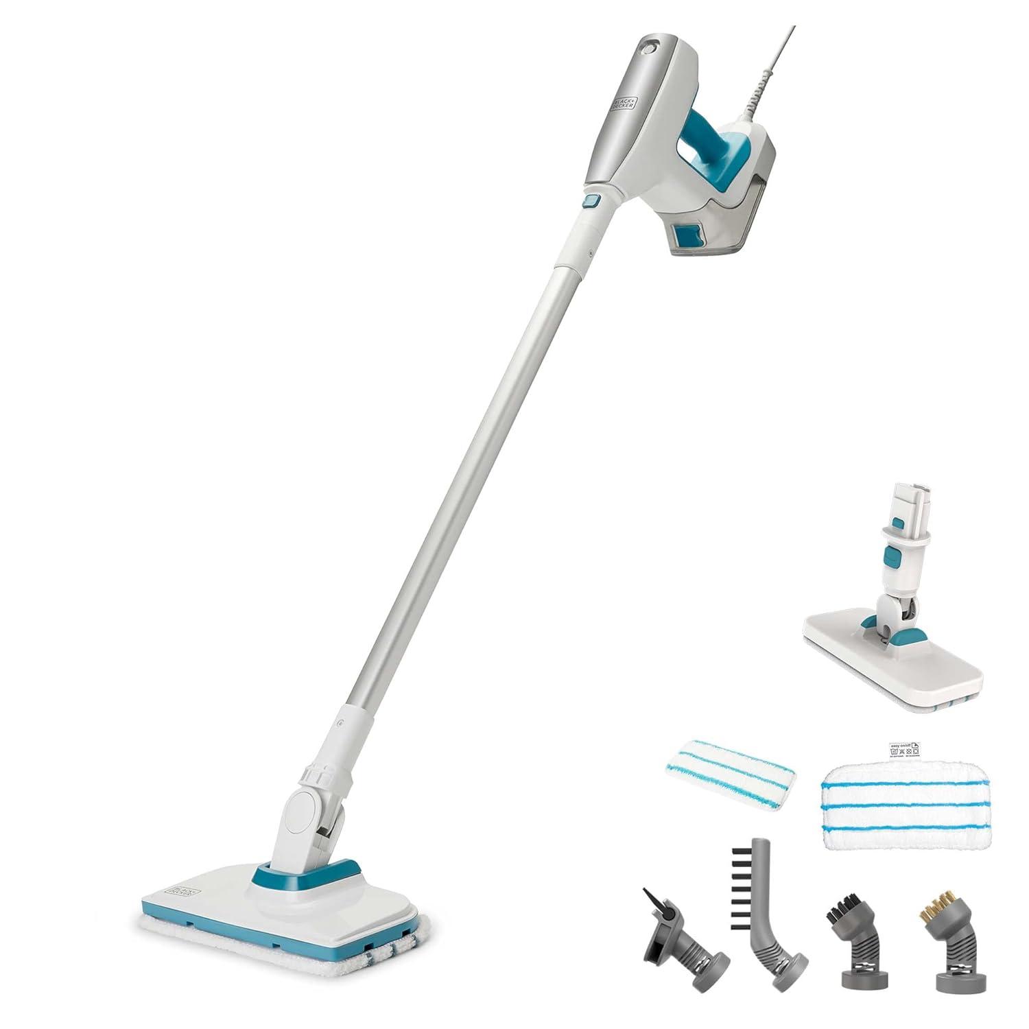 BLACK+DECKER Steam Cleaning Multipurpose System with 6 Attachments