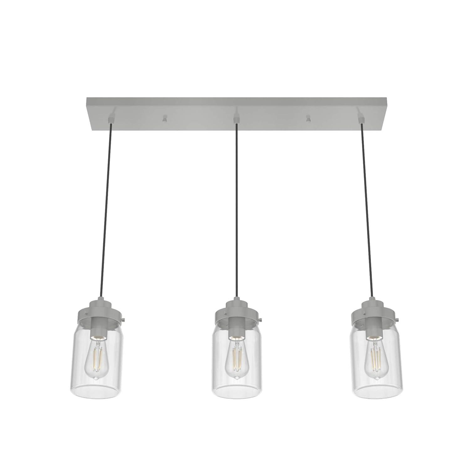 Devon Park 3 - Light Kitchen Island Linear Pendant