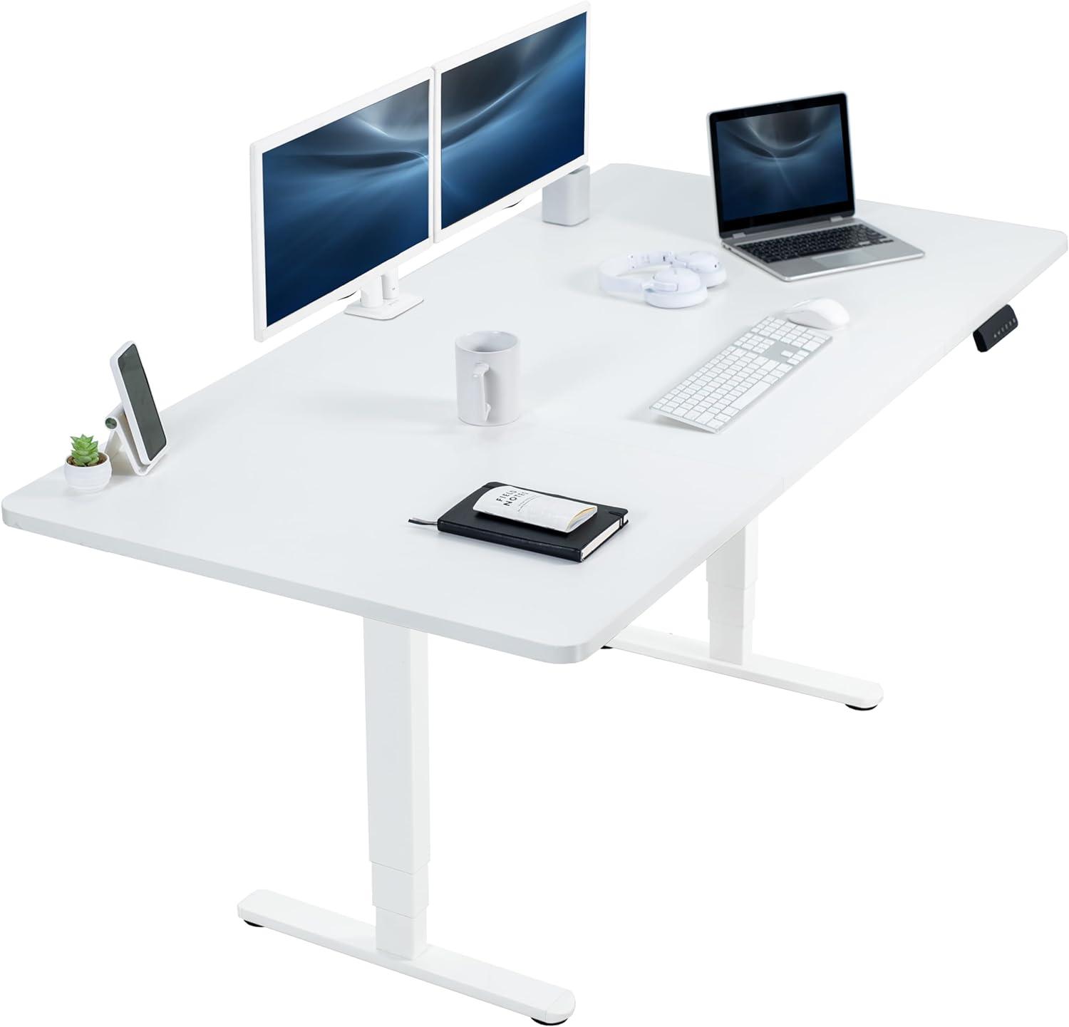 71" x 36" Electric Desk with Memory Controller DESK-KIT-2B7B-36 Series