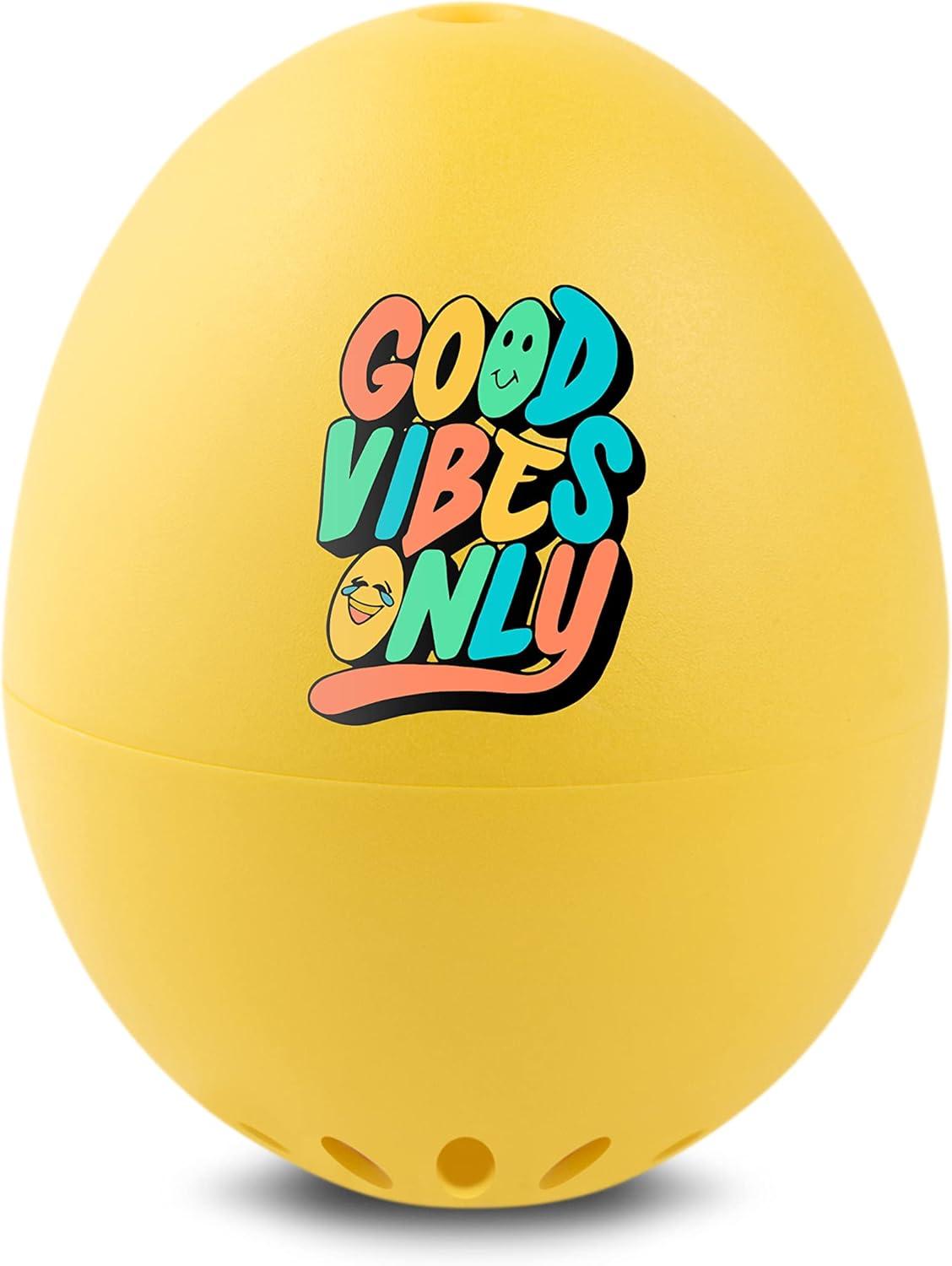 Brainstream Good Vibes BeepEgg Singing and Floating Egg Timer for Boiled Eggs