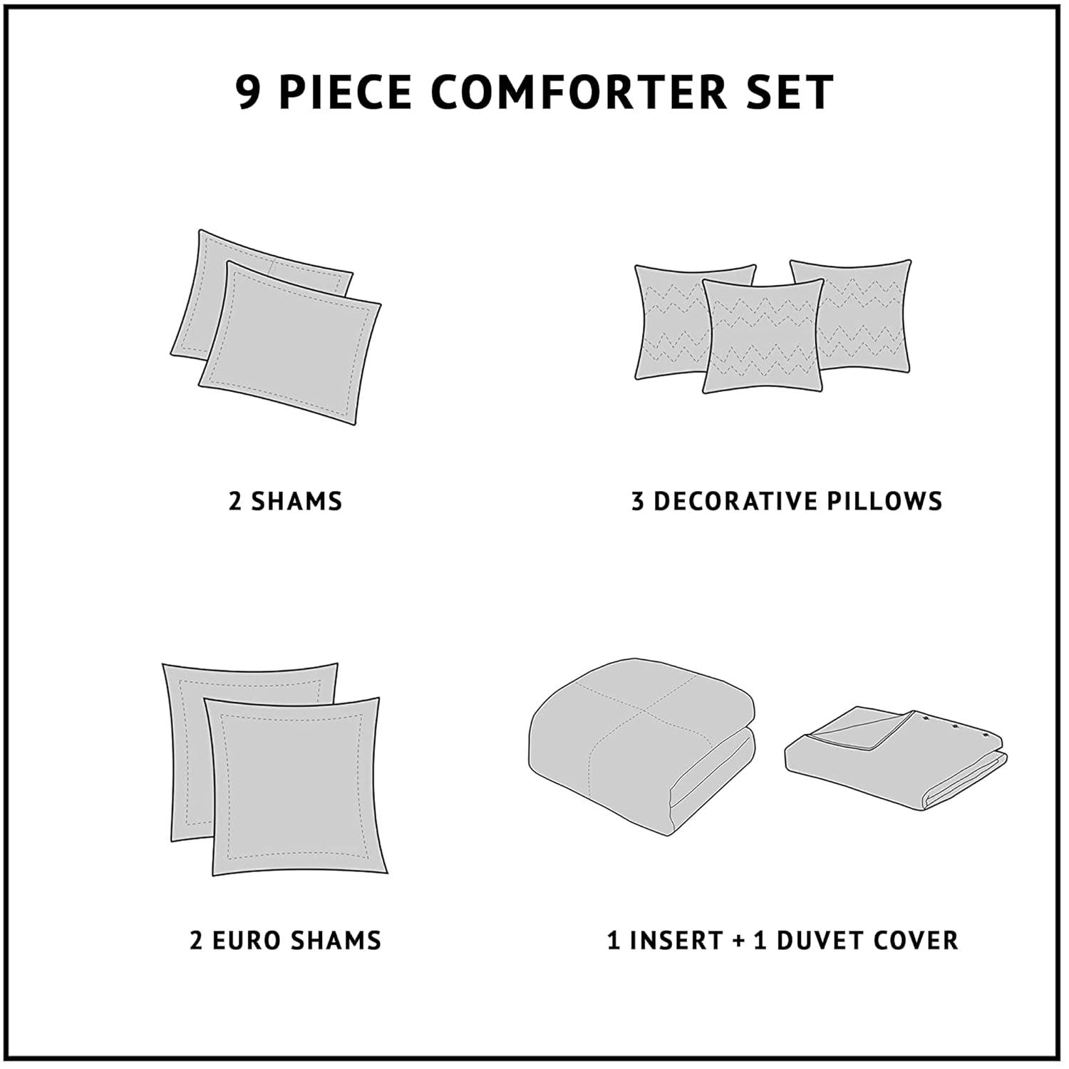 Madison Park Signature Madison Park Signature Farmhouse Cotton Blend Comforter Set