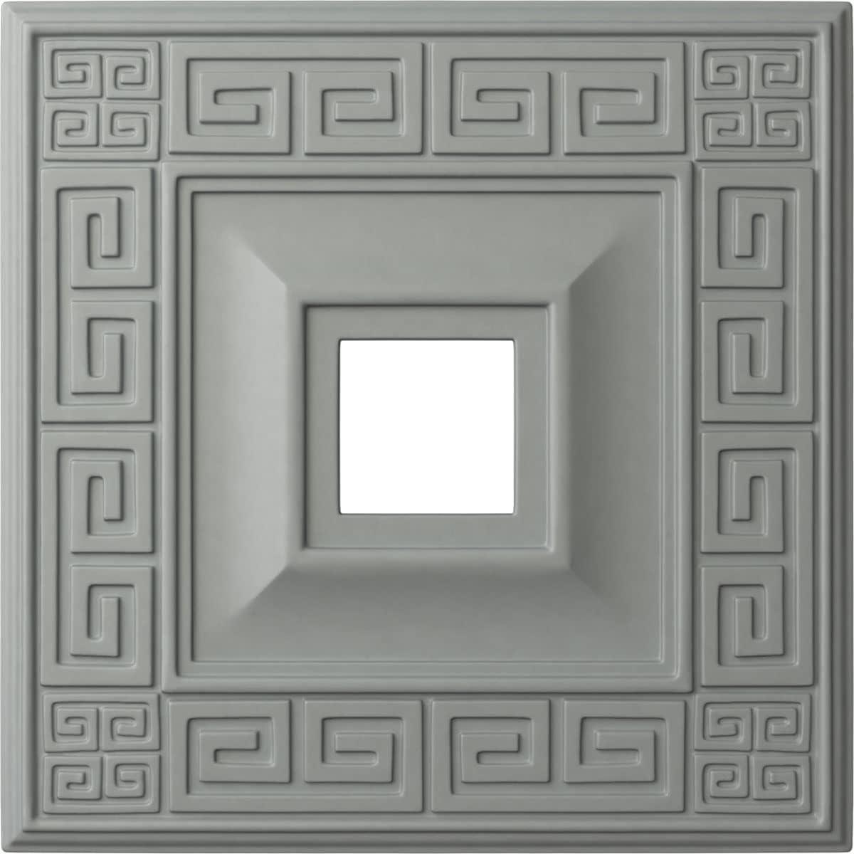 Ekena Millwork 18"W x 18"H x 3 1/2"ID x 1 1/8"P Eris Ceiling Medallion (Fits Canopies up to 9 7/8")