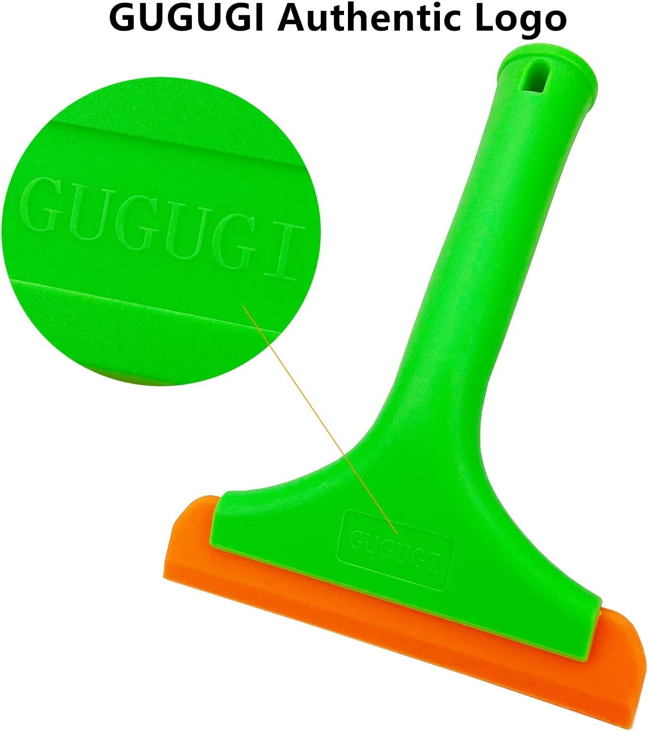 KeesonKimi Silicone Blade Small Squeegee, Shower Glass Squeegee, Window Tint Squeegee, for Window, Bathroom Mirrors, Shower Door and Car Windshield