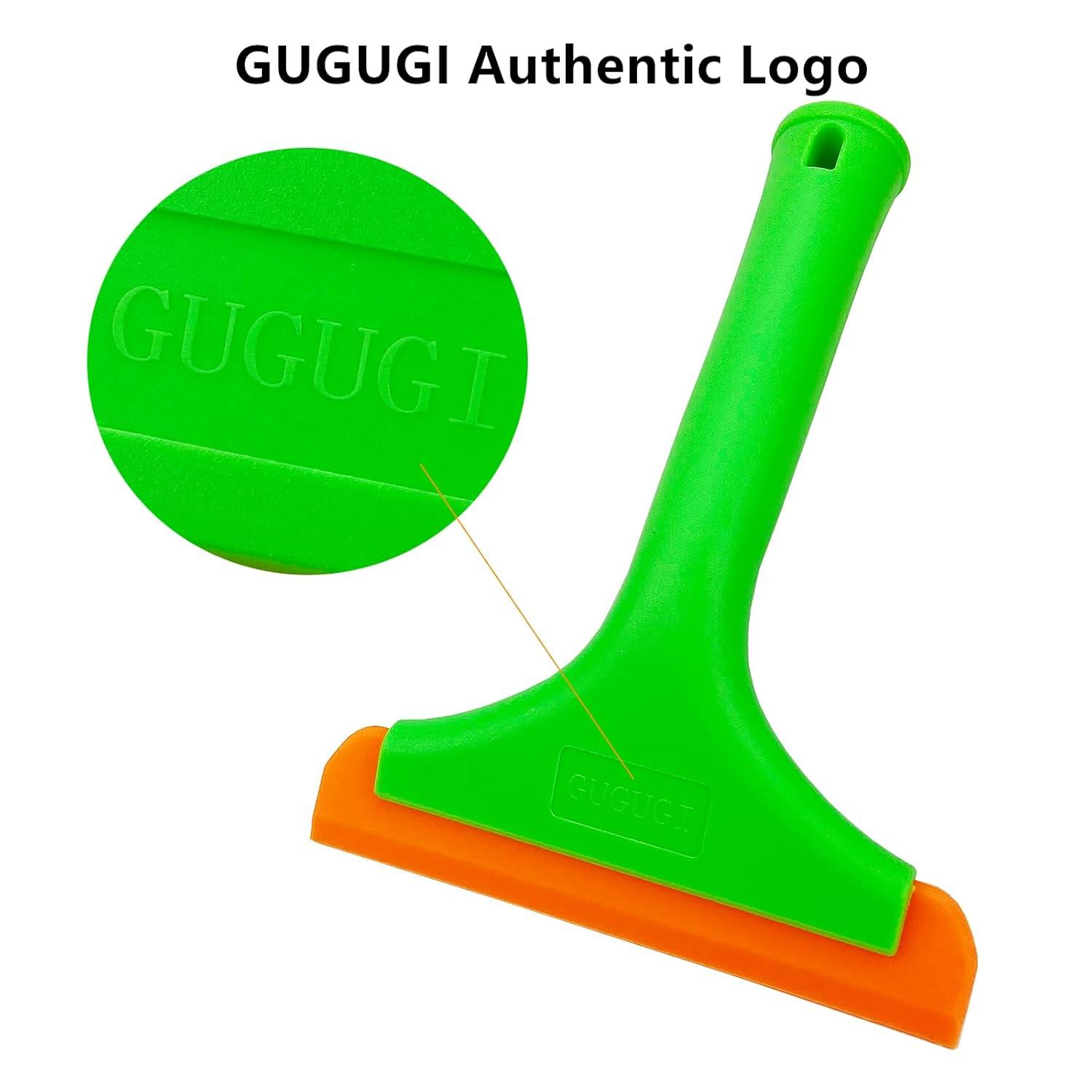 KeesonKimi Silicone Blade Small Squeegee, Shower Glass Squeegee, Window Tint Squeegee, for Window, Bathroom Mirrors, Shower Door and Car Windshield
