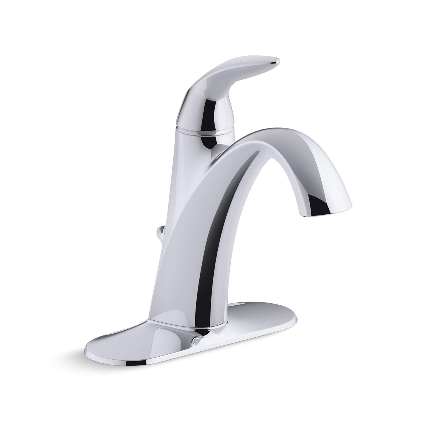 Alteo Single Hole Bathroom Faucet with Drain Assembly