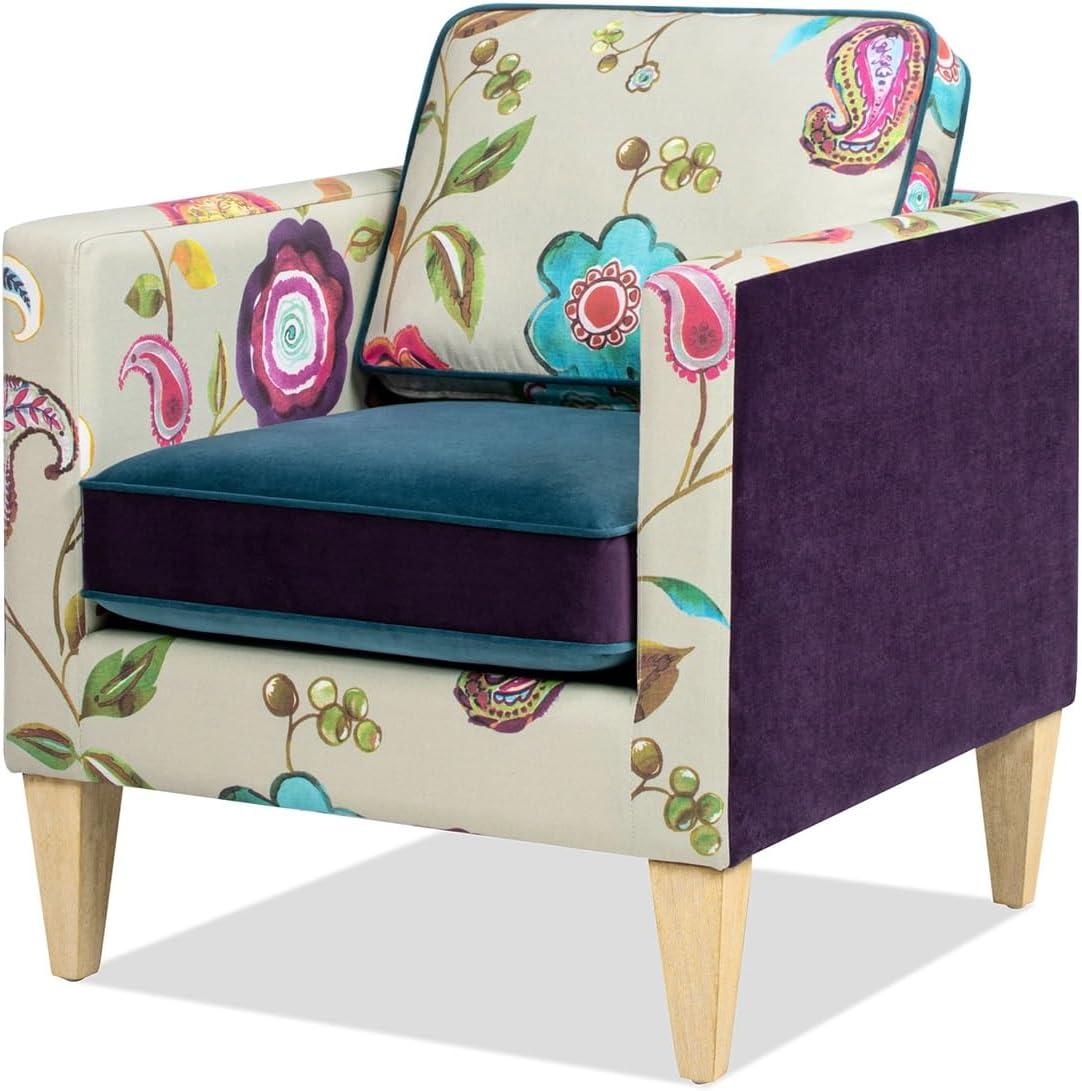 Jennifer Taylor Home Mamba 28" Patchwork Accent Chair