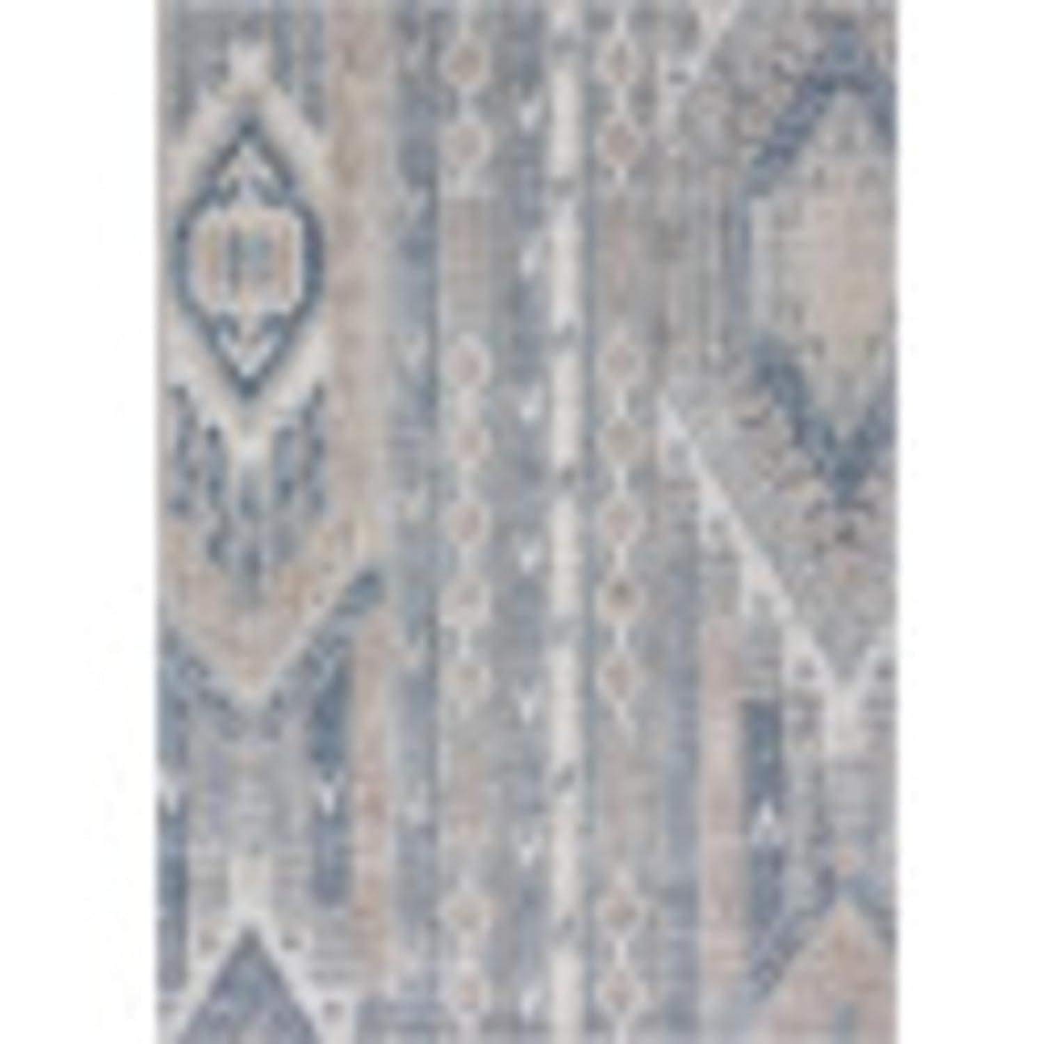 Unique Loom Portland Collection Area Rug - Orford (7' 1" x 10' Rectangle Navy Blue/Blue)