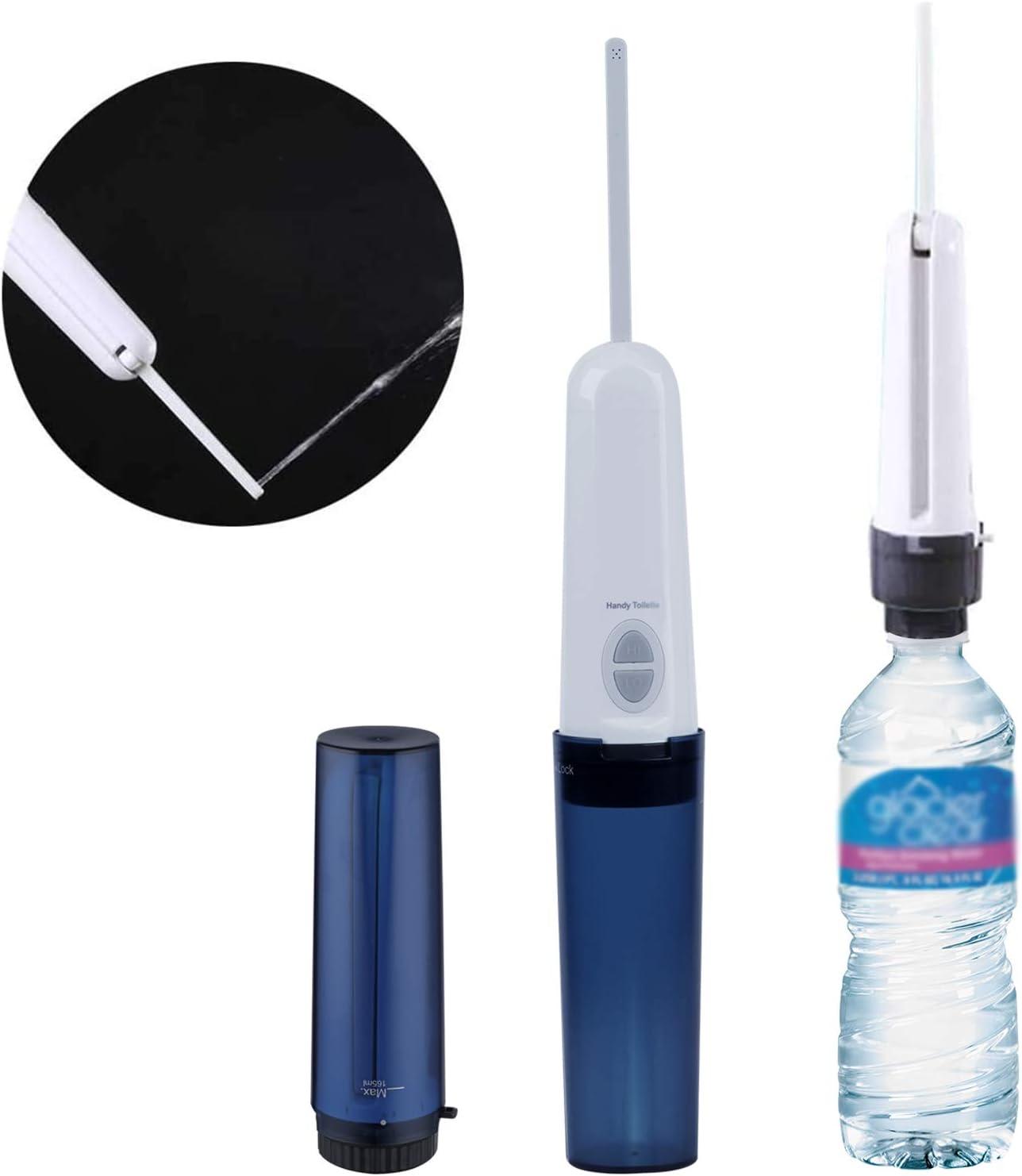 Hibbent Portable Bidet for Travel, High Pressure Handheld Electric Sprayer, Rechargeable Travel Bidet for Women & Men, Personal Hygiene Cleaning, Soothing Postpartum Care, Blue