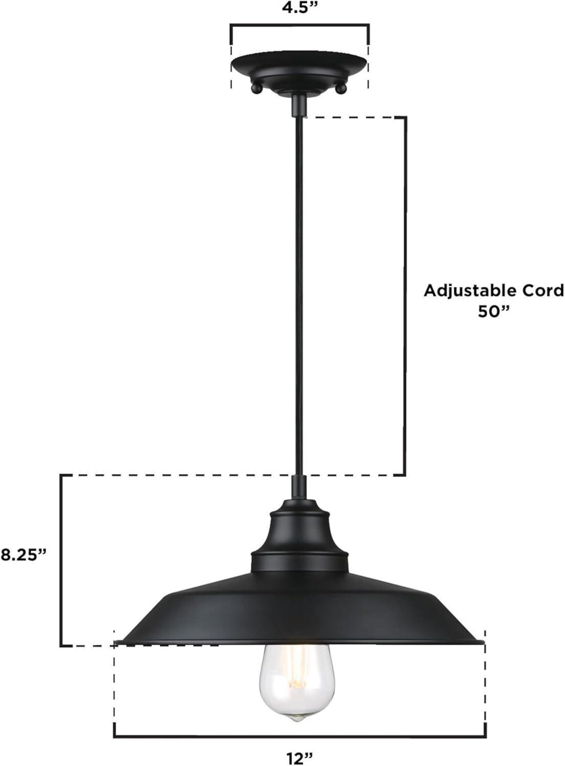 Westinghouse Lighting Iron Hill 1 - Light Single Pendant
