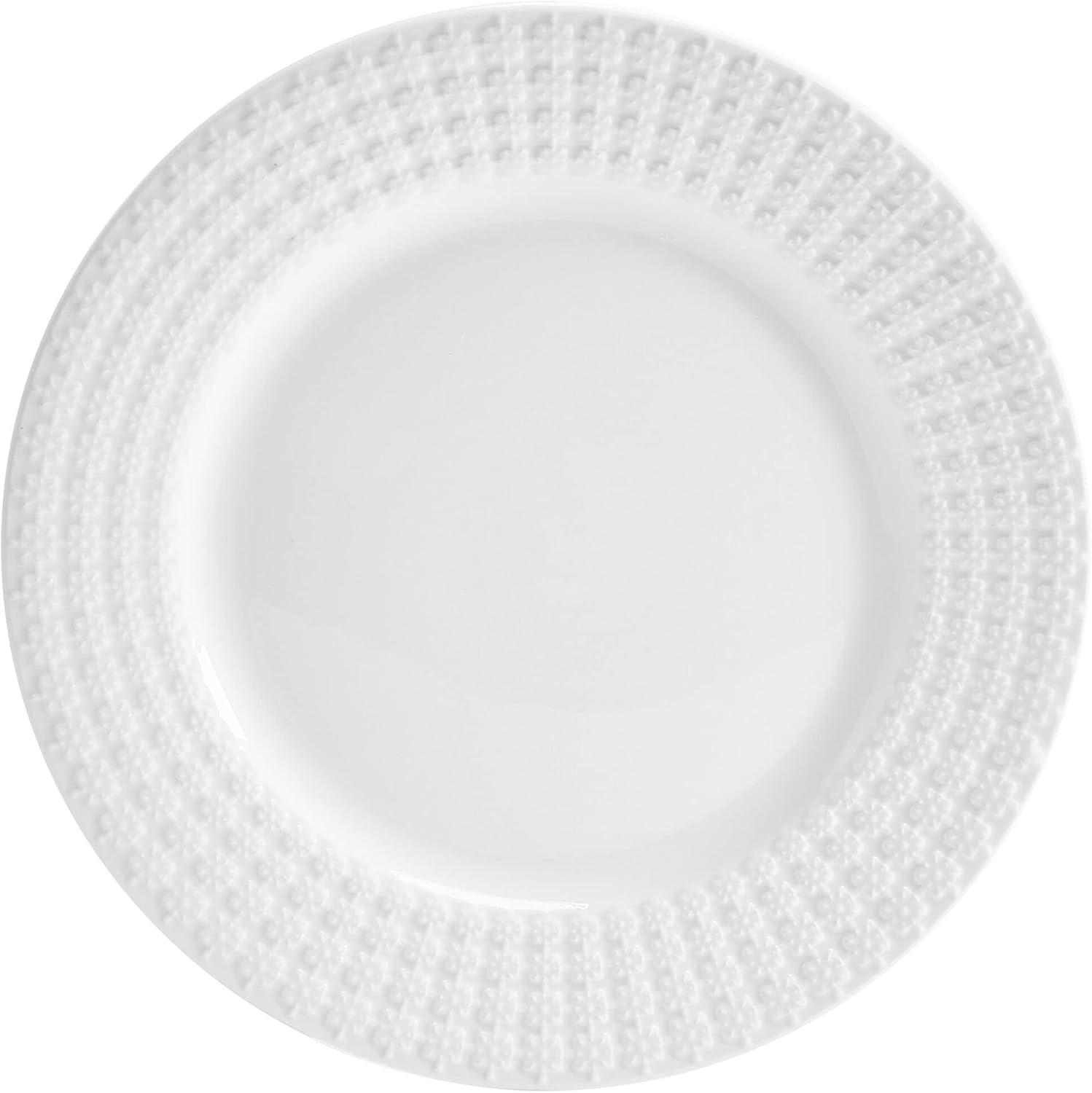 Pfaltzgraff Lexi 12 Piece Porcelain Dinnerware Set White