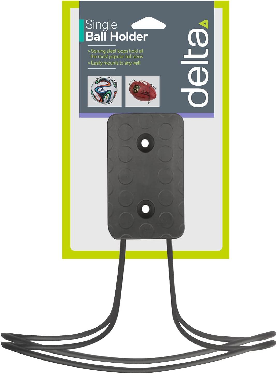 delta Metal Wall Mounted Ball Holder Sports Rack