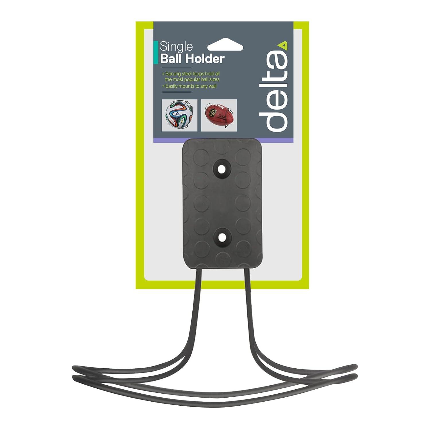 delta Metal Wall Mounted Ball Holder Sports Rack