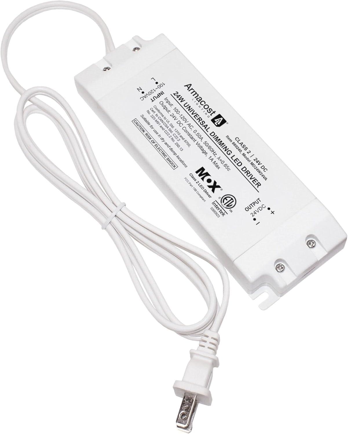 Universal Dimmable LED Driver 24V DC, 120W Electronic Transformer