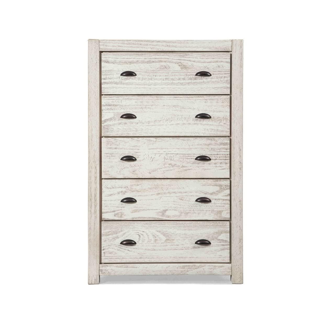 Montauk Solid Wood 32.5'' W 5 - Drawer Dresser