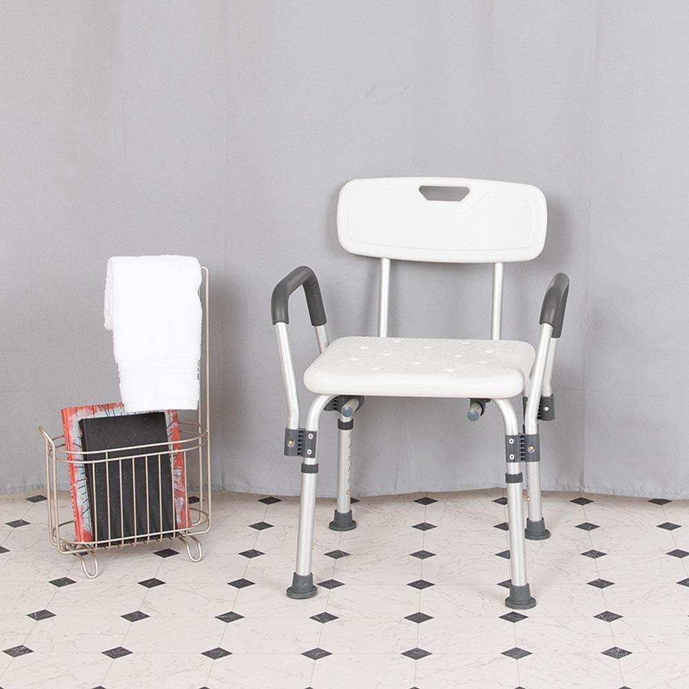Joey 300 Lb. Capacity Adjustable Bath & Shower Chair with Depth Adjustable Back