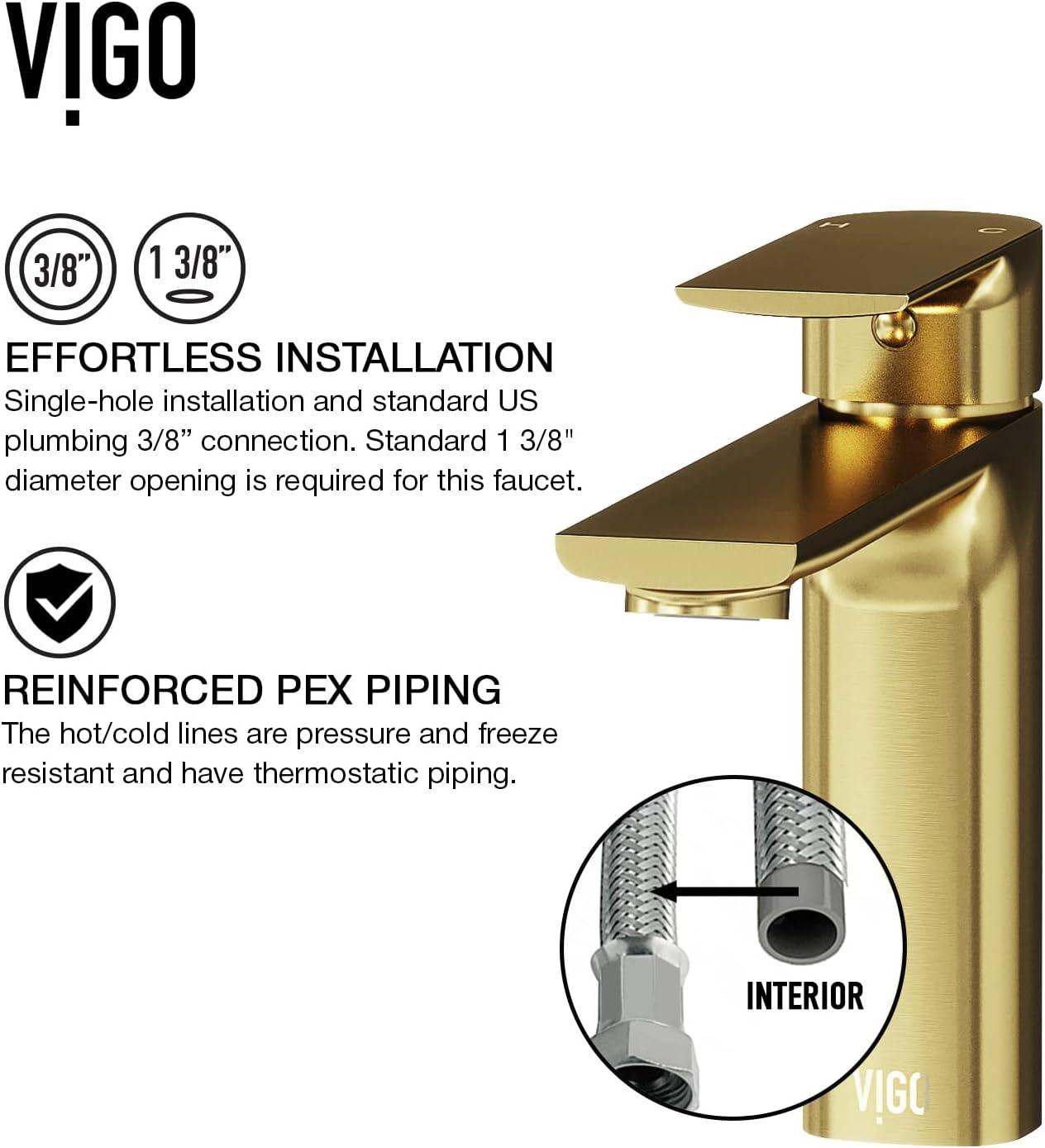 Davidson 6" H Single Handle Single Hole Bathroom Faucet
