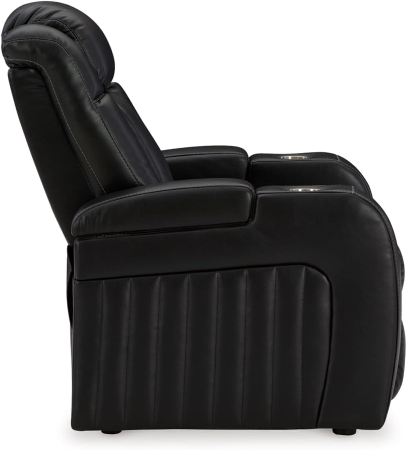 Ashley Furniture Caveman Den Midnight Power Recliner