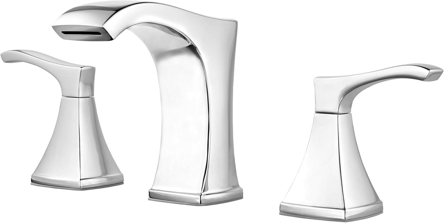 Pfister Venturi 8 in. 2-Handle Bathroom Faucet in Polished Chrome LF-049-VNCC