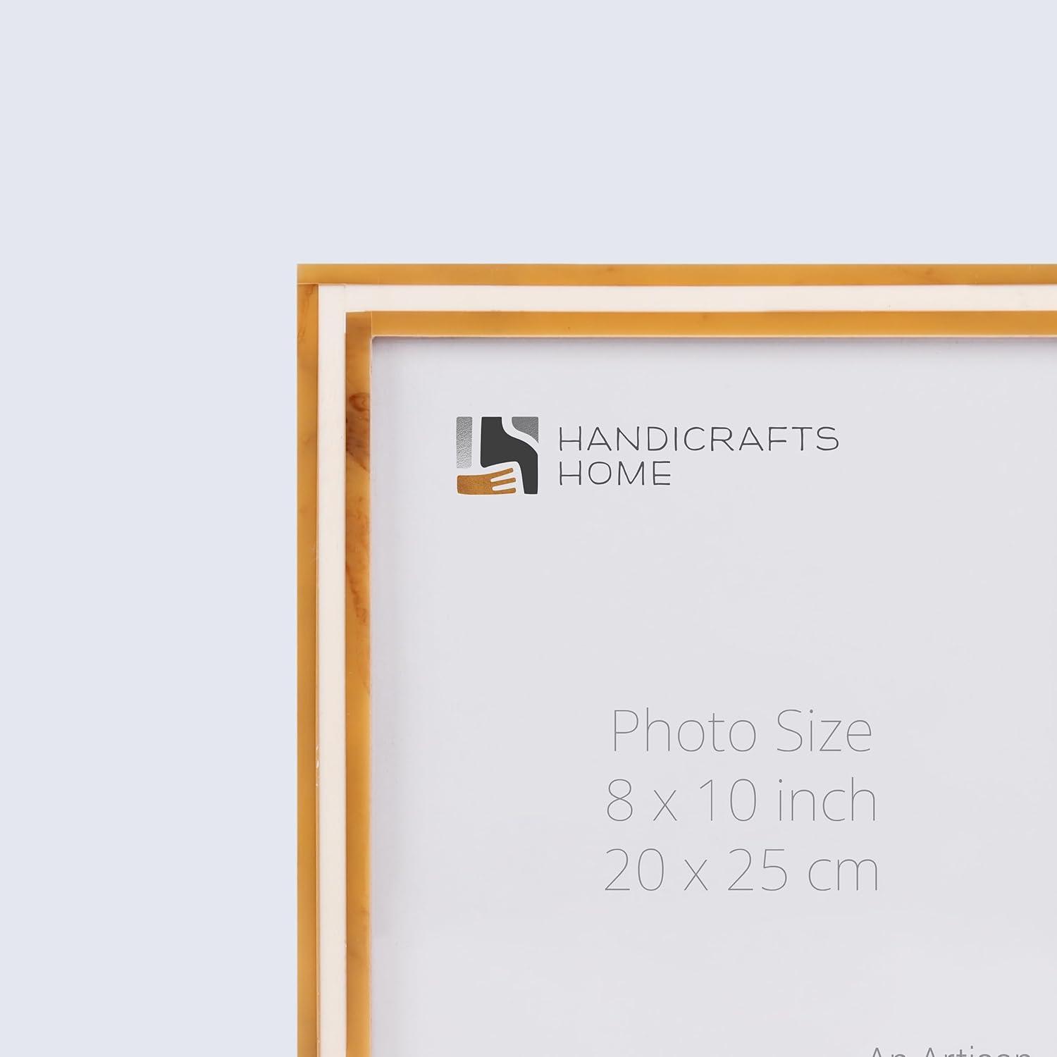 Handicrafts Home 8x10 Avant Amber Collection Photo Frame - Wooden Collage