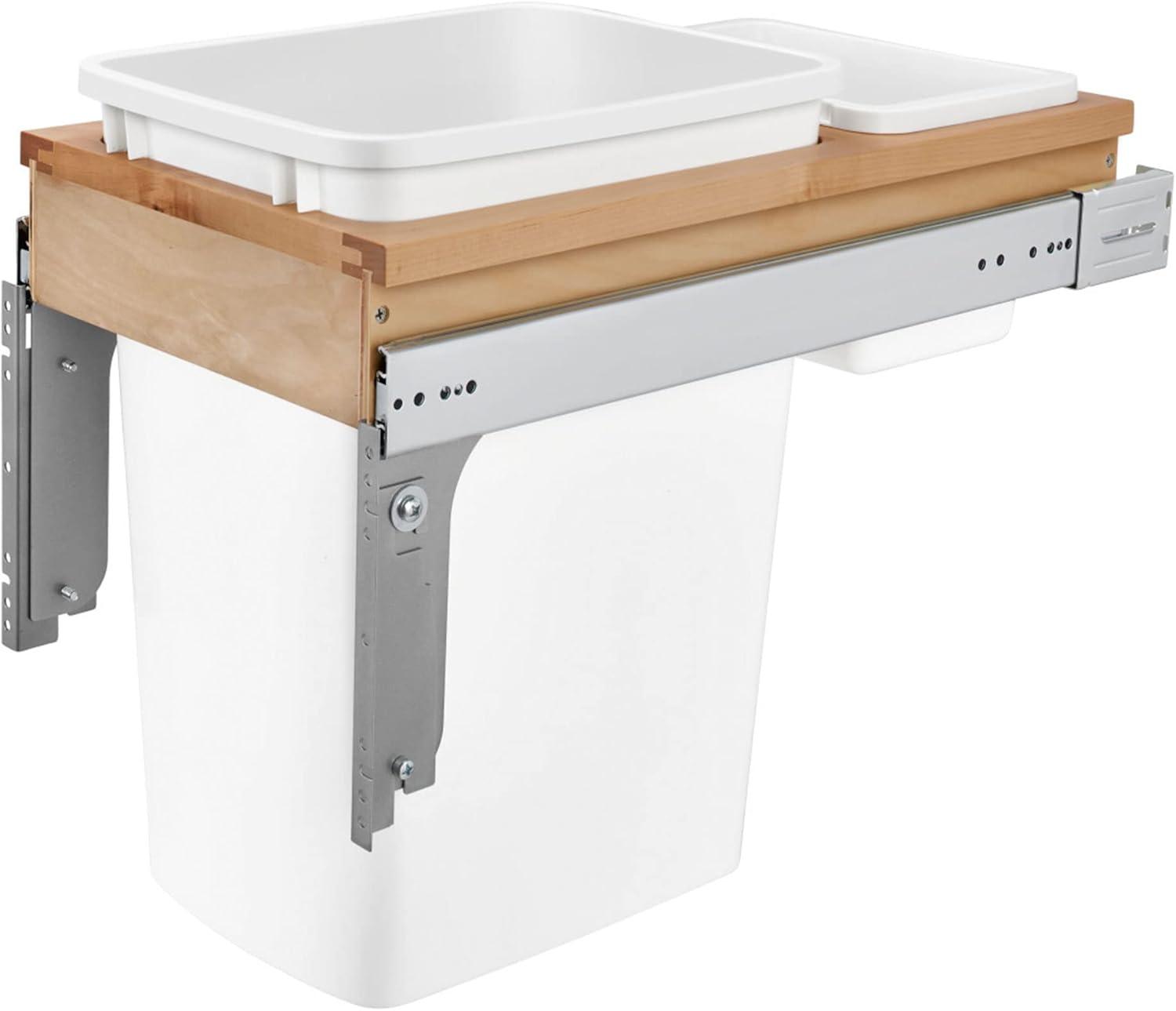 Rev-A-Shelf Rev-A-Shelf Single Pullout Top Mount Trash Can