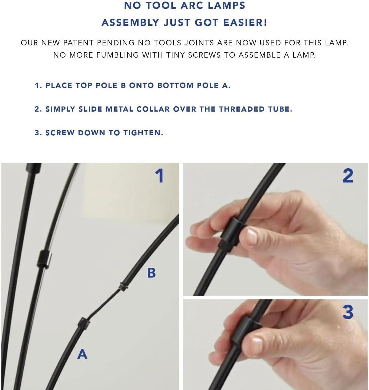 Georgia 78'' Dimmable Floor Lamp