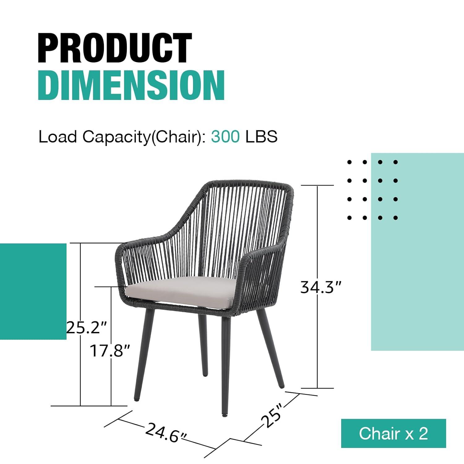 Cassil Outdoor Dining Armchair with Cushion