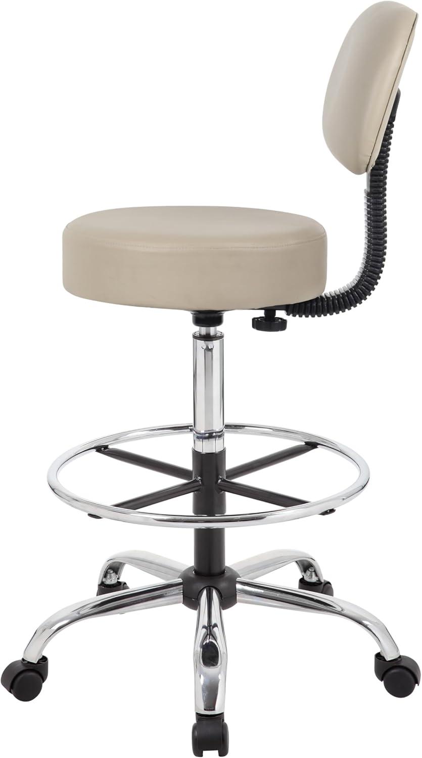 Boss Office Products Vinyl Drafting Chair