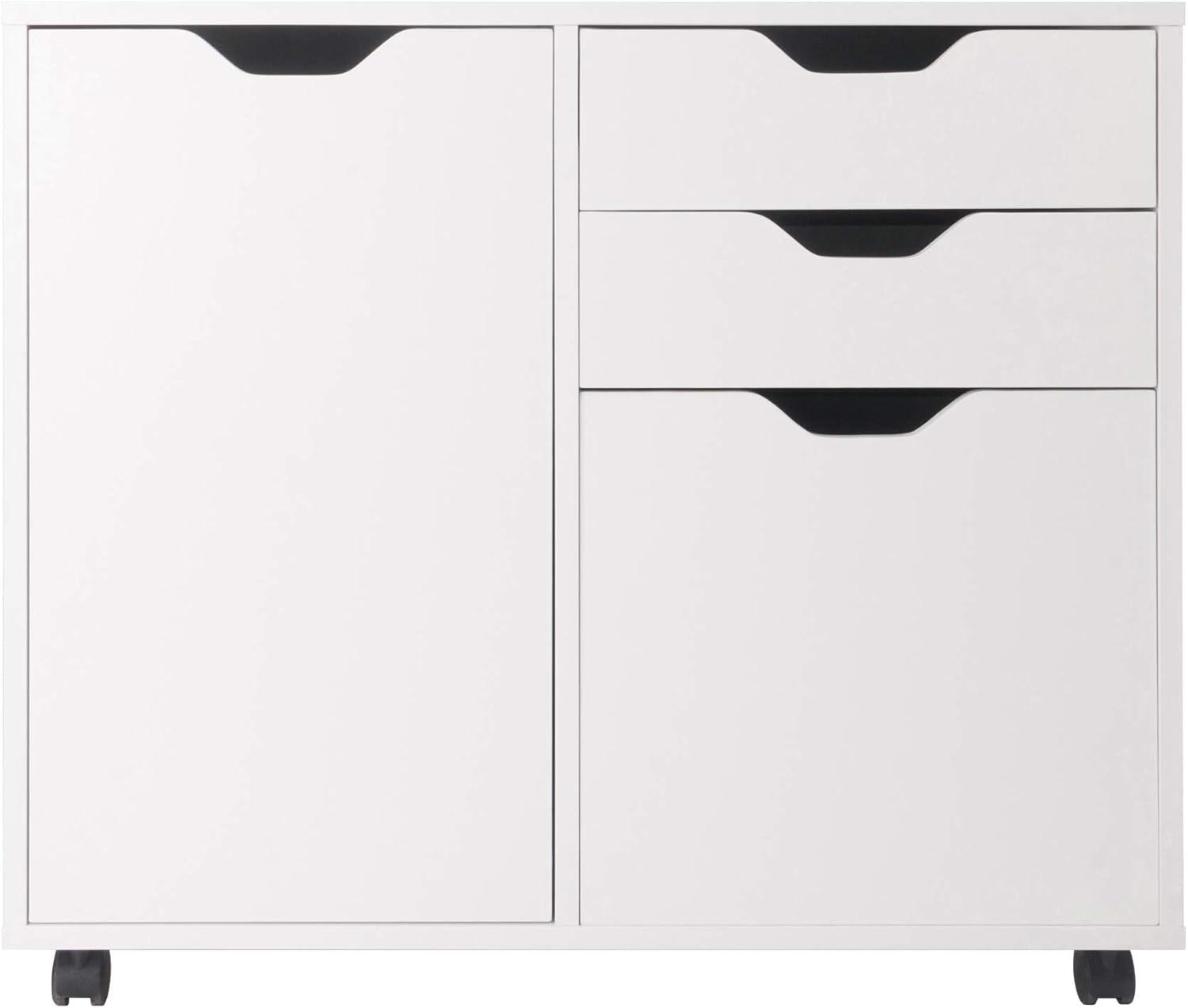 Halifax 2 Sections Mobile Filing Cabinet - Winsome