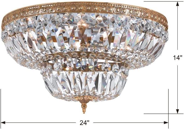 Crystorama Lighting - Six Light Ceiling Mount - Ceiling Mount - 6 Light Flush