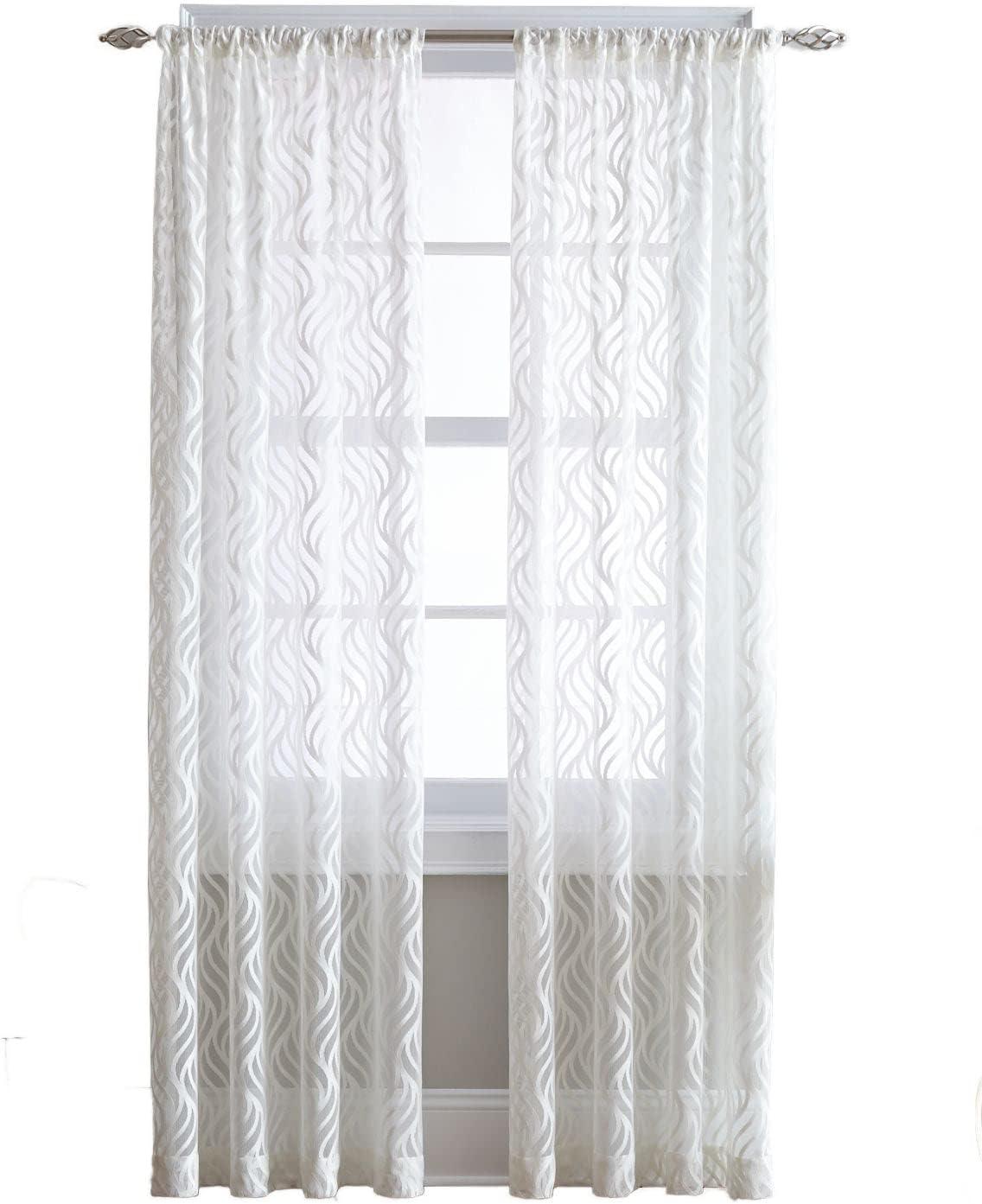 Ballera Polyester Sheer Curtain Panel