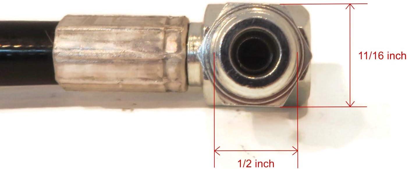 SNOWPLOW AFTERMARKET MANUFACTURING 1304030 Bulkhead Fitting Hose,45 In