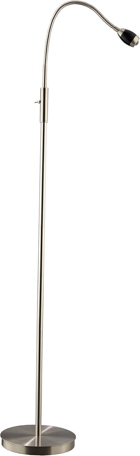 daylight24 402071-04 FOCUS Adjustable Beam LED Floor Lamp, Black